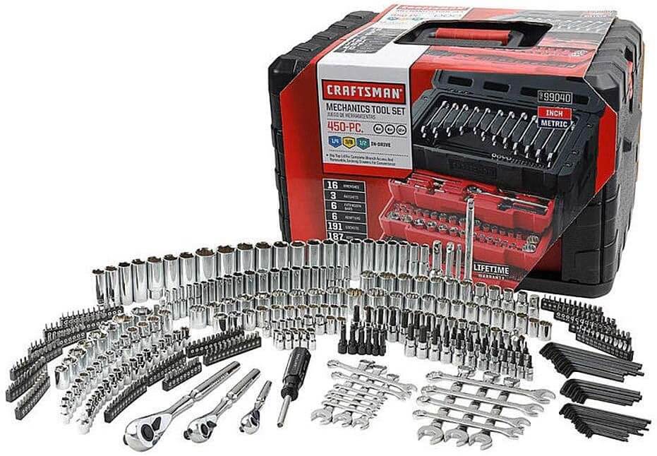 craftsman mechanical tool set