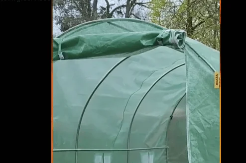 Easy-to-assemble VEVOR walk-in tunnel greenhouse