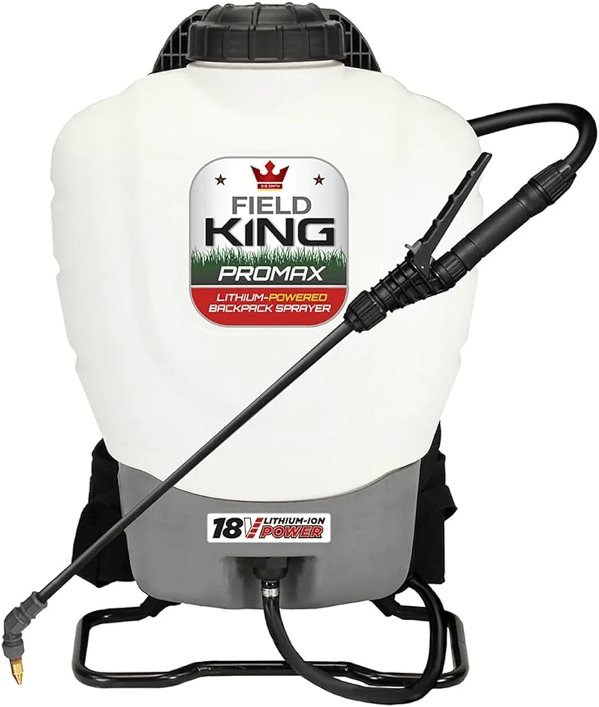 Field King battery-powered backpack sprayer