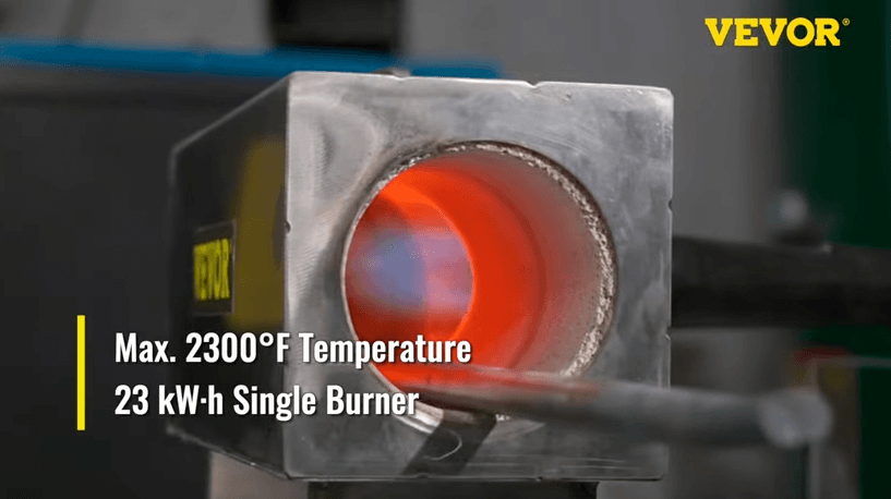 high-insulation VEVOR propane knife forge