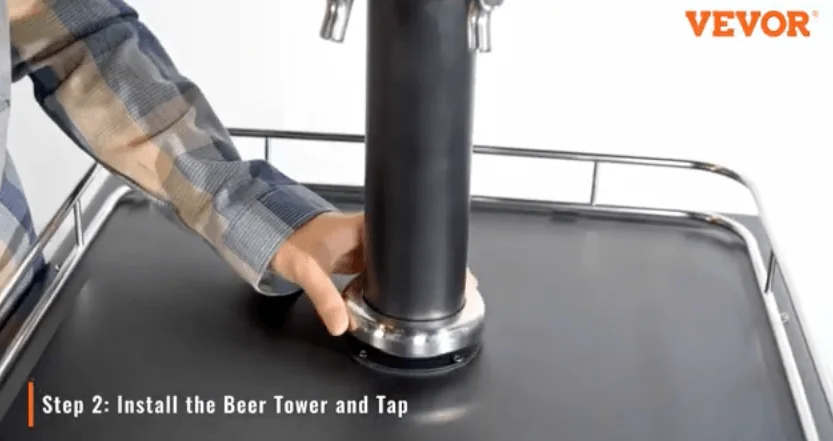 How to set up the VEVOR beer kegerator