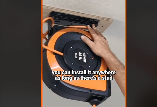 Installing the VEVOR Retractable Hose Reel