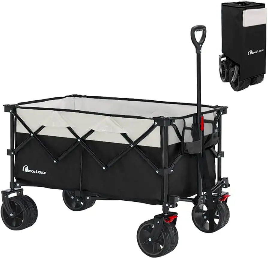 Moon Lence Collapsible Outdoor Utility Wagon