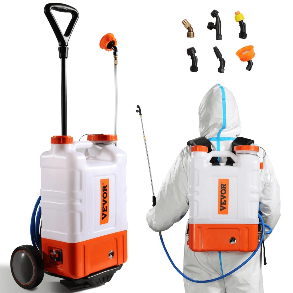 Using the VEVOR Backpack Sprayer