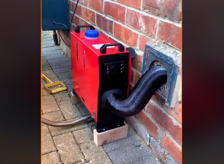 Using the VEVOR Diesel Air Heater