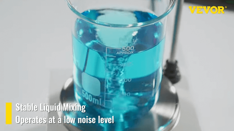 using the VEVOR magnetic stirrer
