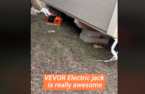 Using the VEVOR Electric Hydraulic Car Floor Jack