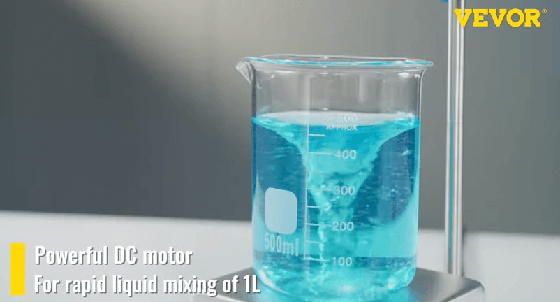 using the VEVOR magnetic stirrer