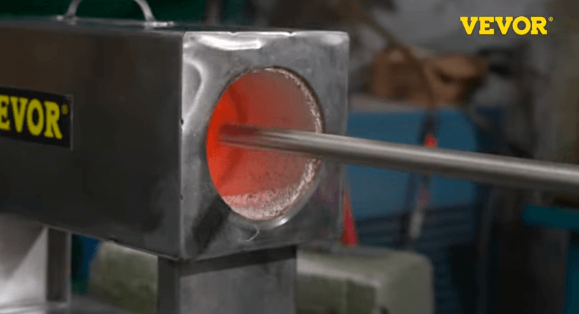 using the VEVOR propane knife forge