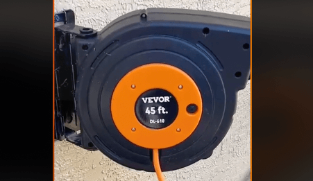 VEVOR 45ft retractable Extension cord reel