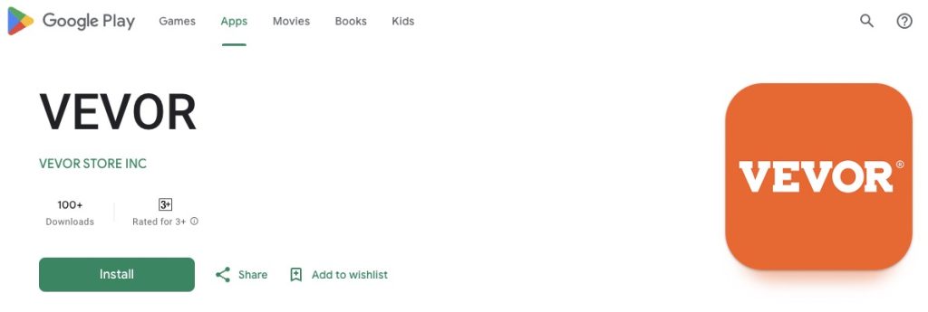 VEVOR Android app download