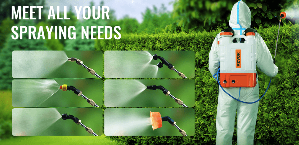 VEVOR backpack sprayer nozzles