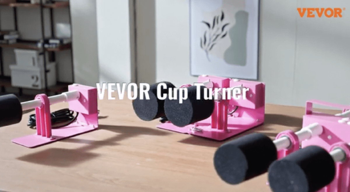 Upgrade your Crafting with the VEVOR 6 Cup Turner Multi Tumbler Spinner