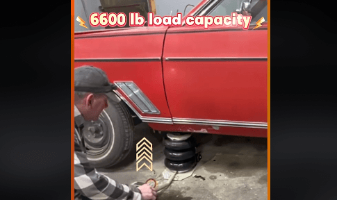 VEVOR durable triple-bag air jack