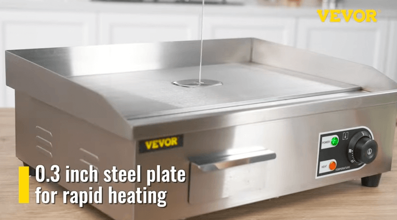 VEVOR electric griddle steel plate