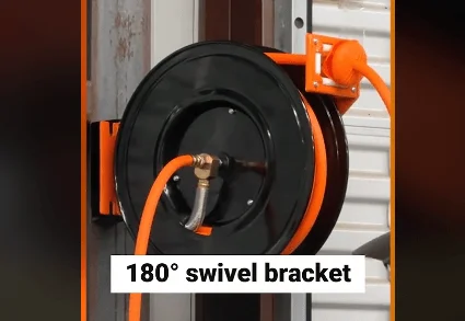 VEVOR retractable air hose reel with swivel bracket