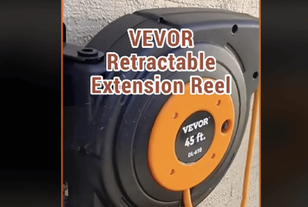 VEVOR Retractable Extension Cord Reel