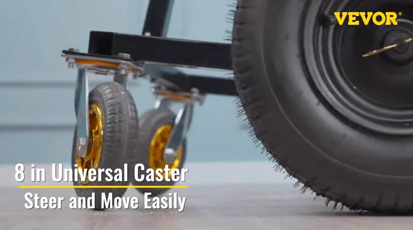 VEVOR trailer dolly with universal casters