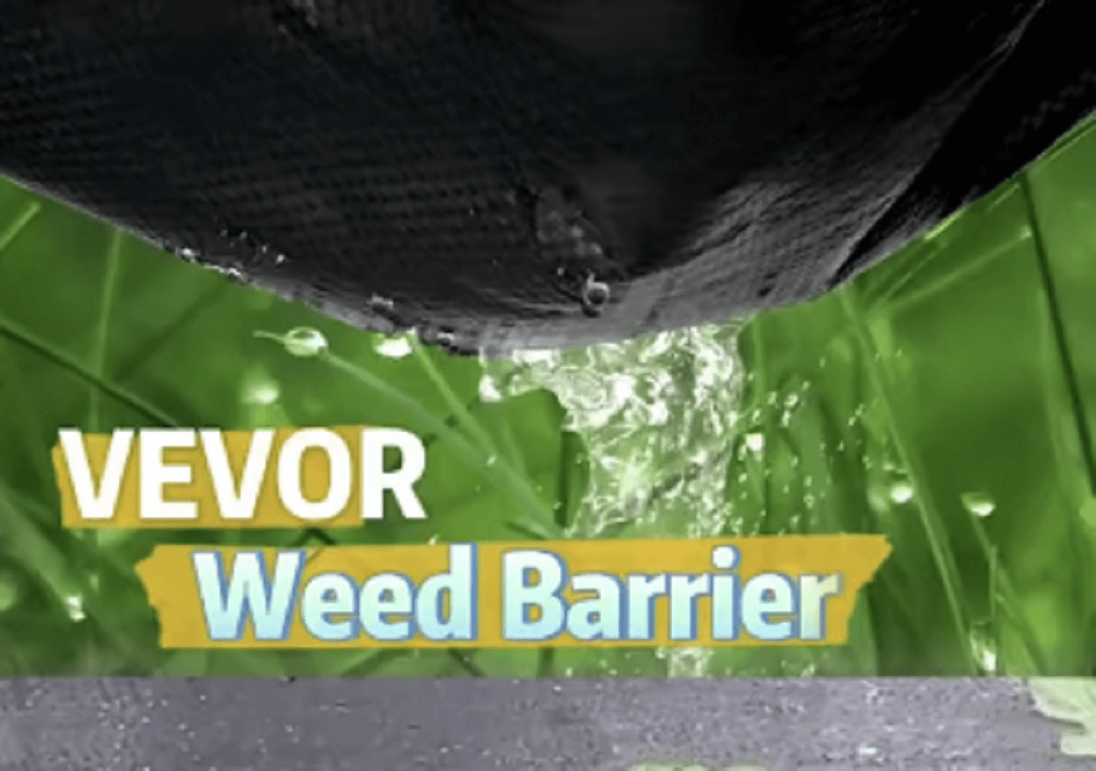 Effective Weed Control with VEVOR Weed Barrier Landscape Fabric VEVOR