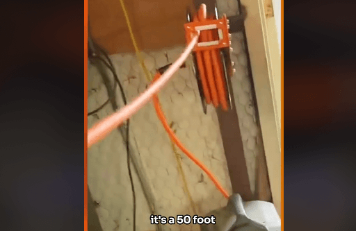 50-ft Hybrid VEVOR Retractable Air Hose