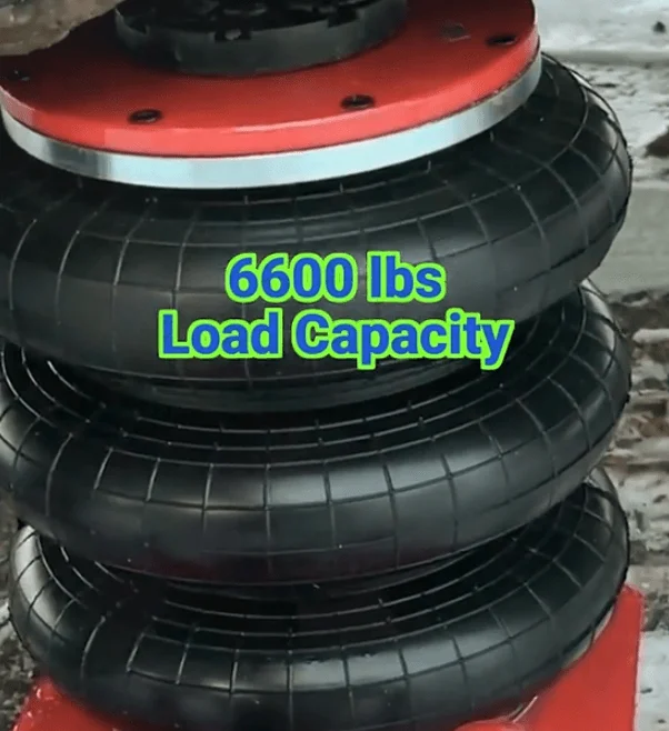 600lbs triple-bag air jack