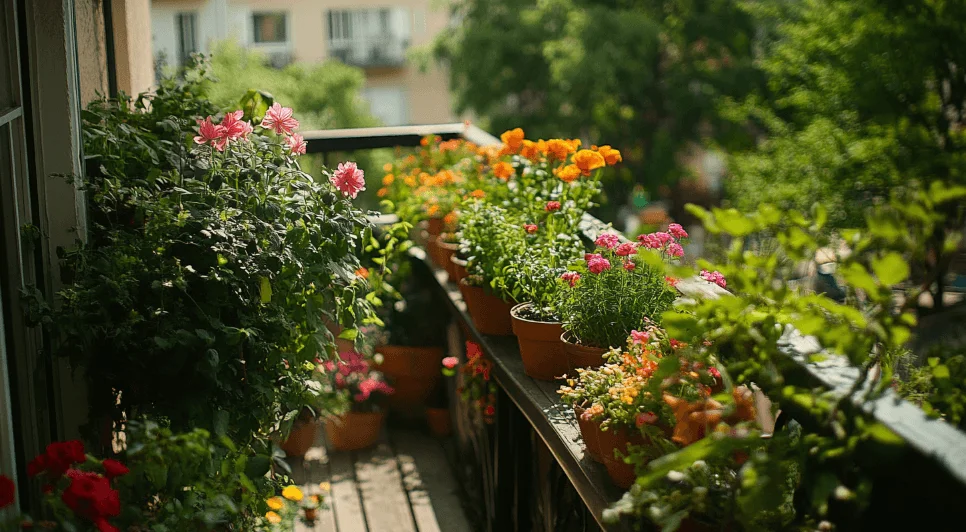 Balcony garden