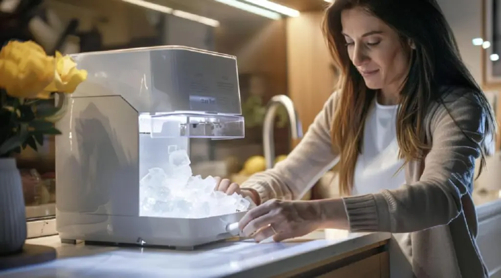 Countertop ice maker