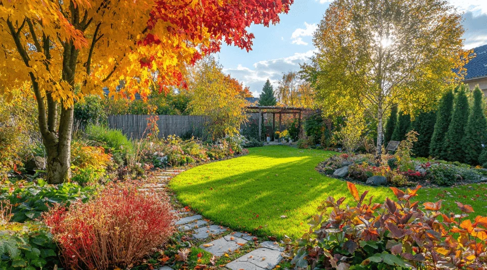 Fall landscaping