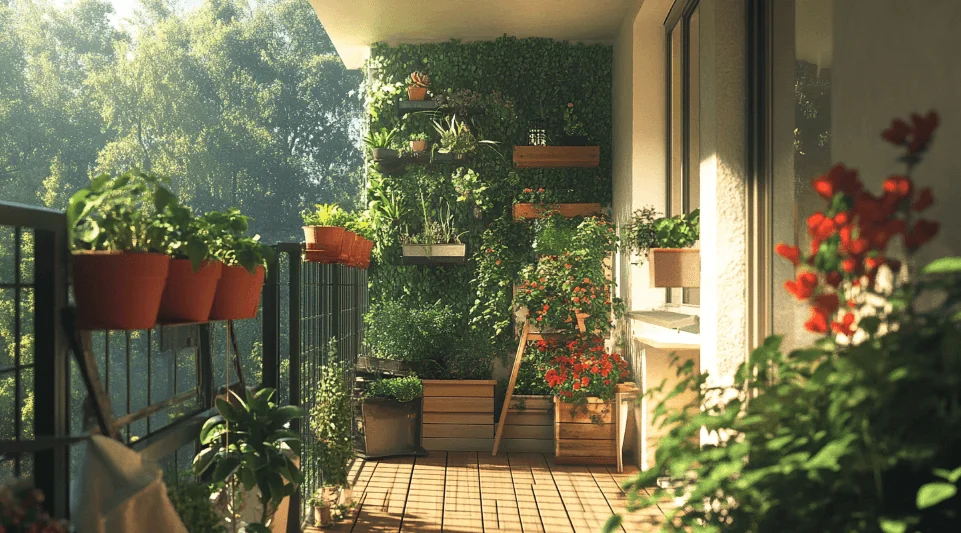 Hanging garden