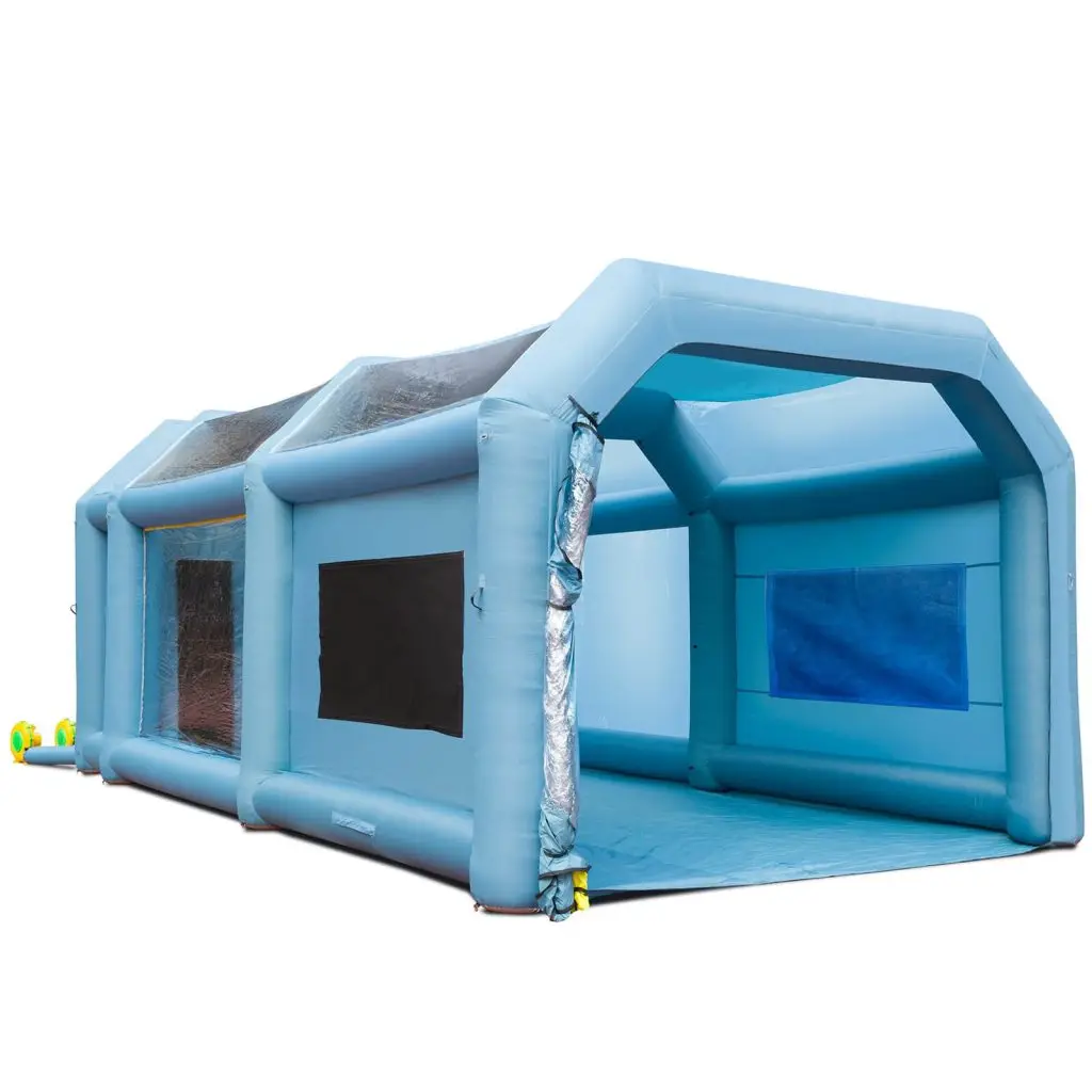 Inflatable paint booth benefits