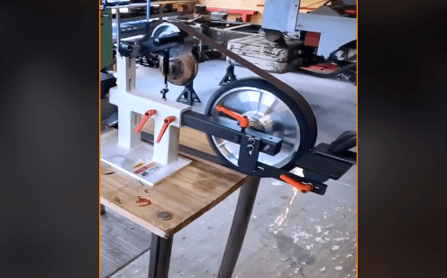 Using the VEVOR Belt Grinder