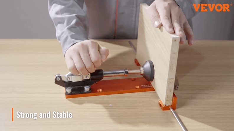 using the VEVOR Pocket hole jig kit