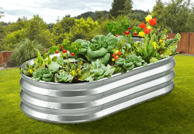 VEVOR Galvanized raised garden bed