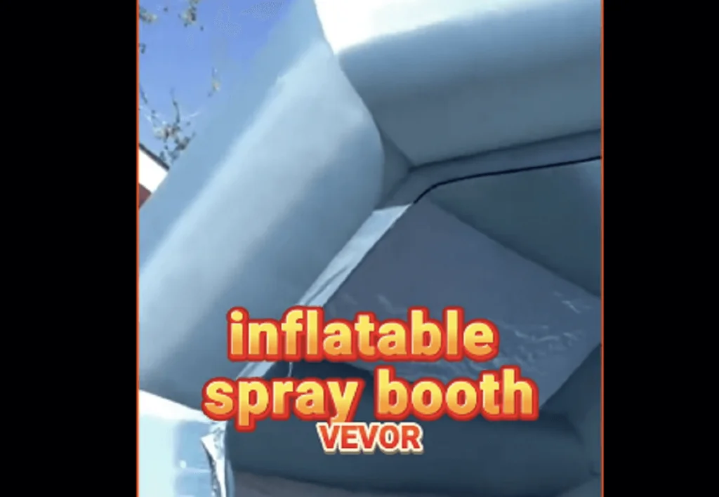 VEVOR inflatable paint spray booth