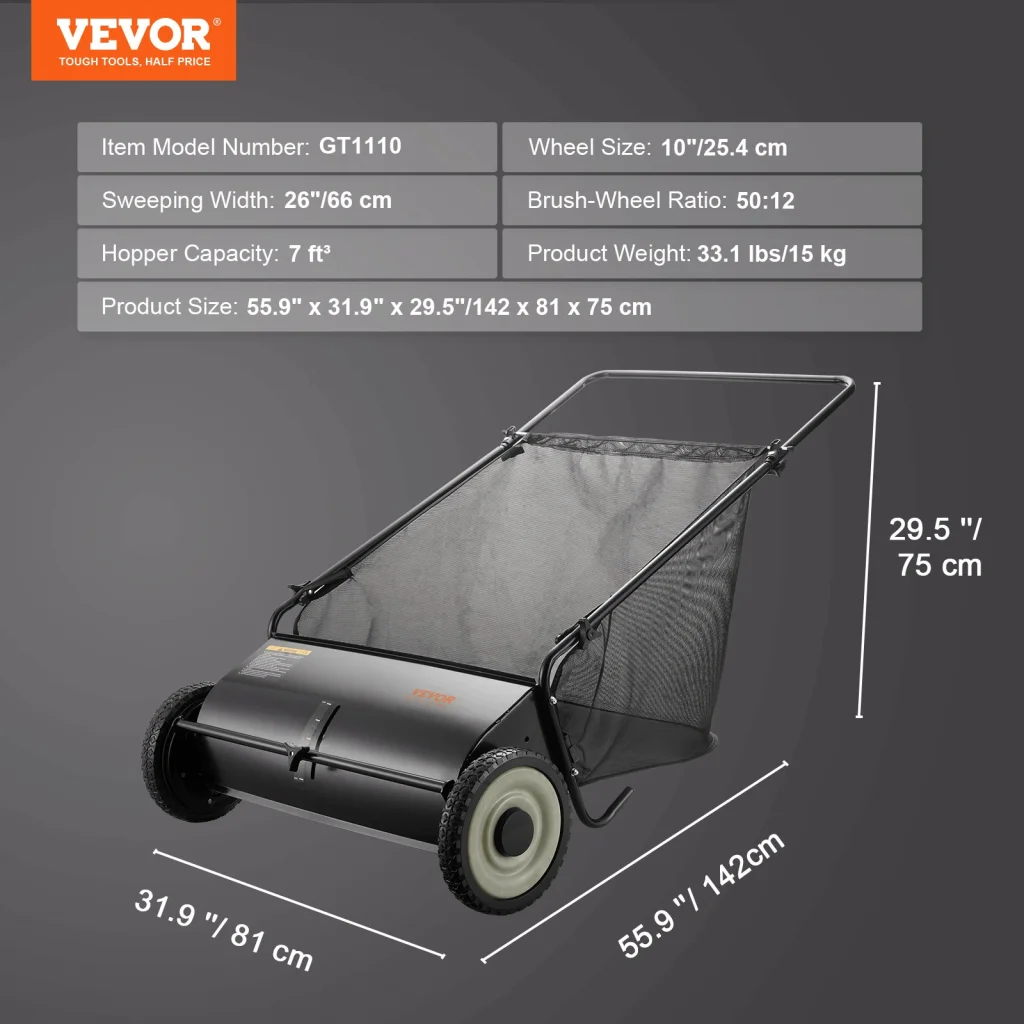 VEVOR Lawn Sweeper