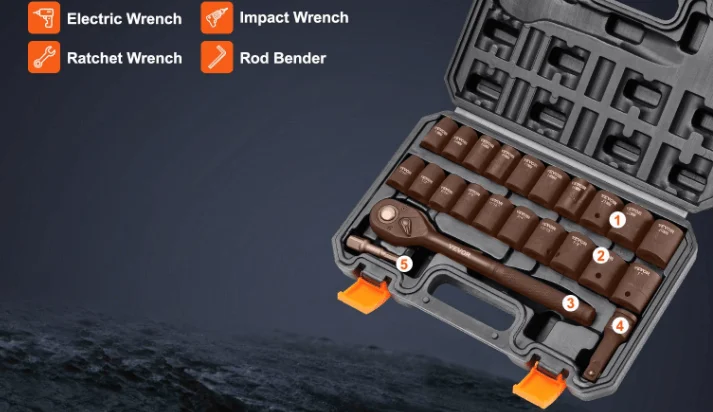 VEVOR Impact Socket Set