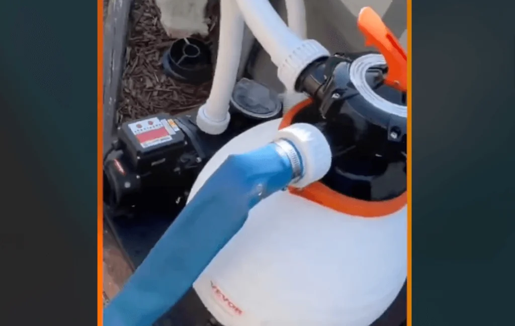 Using the VEVOR Sand Filter Pump