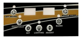 VEVOR Slush Machine Control Panel