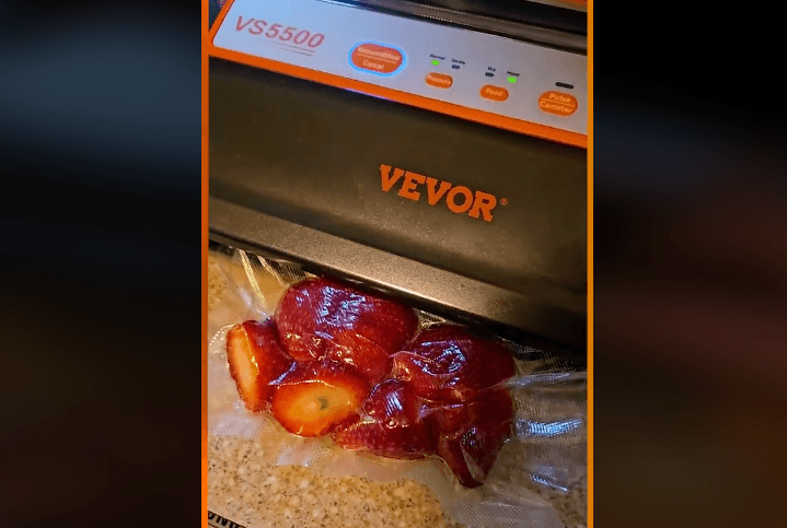Using the VEVOR Chamber Vacuum Sealer