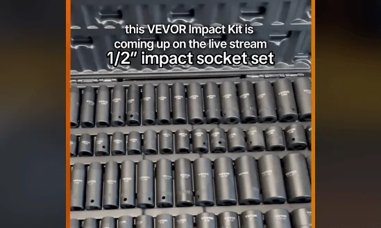 VEVOR Impact Socket Set