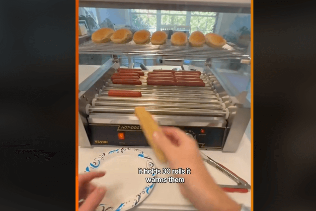 VEVOR Hot Dog Roller