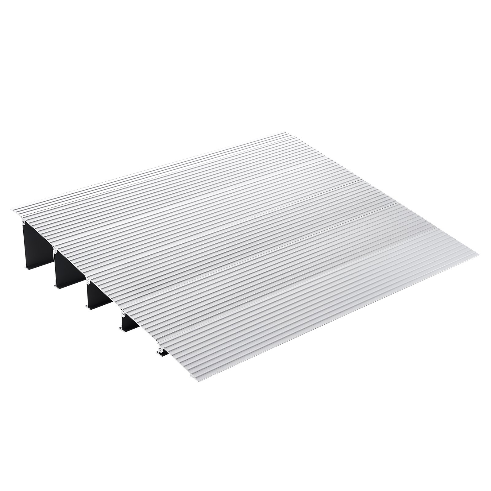Rampa Per Soglia Universale Antiscivolo 100x10x4,5 Cm - Per Carrozzine, Robot Aspirapolvere, Moto