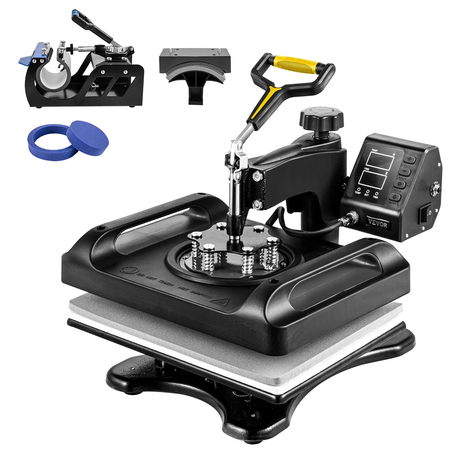 VEVOR Pro Heat Press Machine, 12 x 15 Inches, Fast Heating, 5 in 1 ...