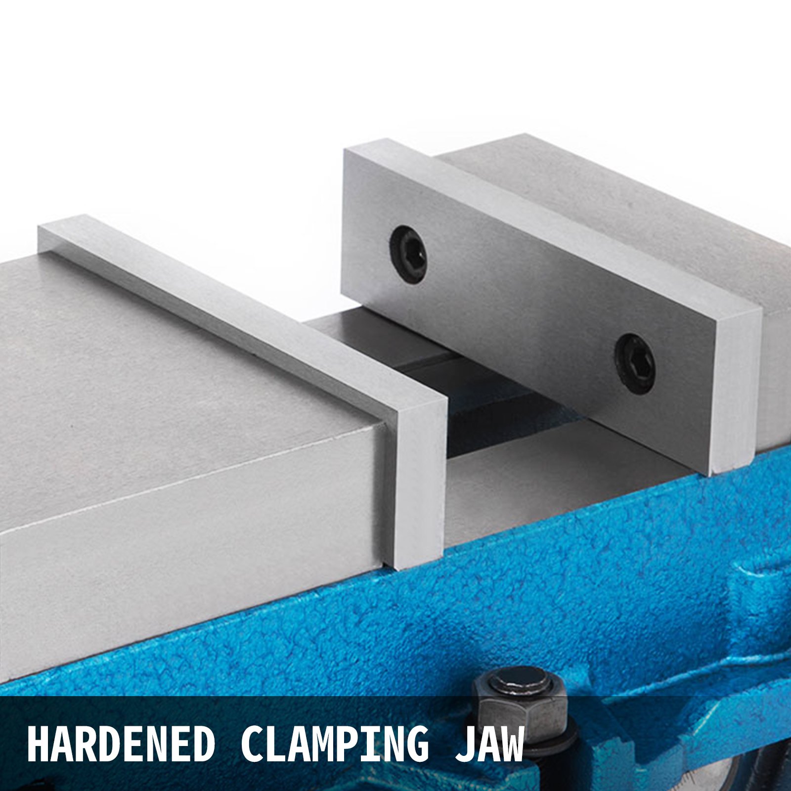 VEVOR 3 Inch Heavy Duty Milling Vise – Precision Bench Clamp With 360° Swiveling Base, 3.15" Jaw Width, 15 KN Clamping Force, For Milling & Drilling