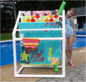 Outdoor Towel Rack