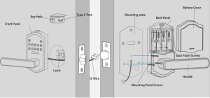 Keyless Entry Door Lock