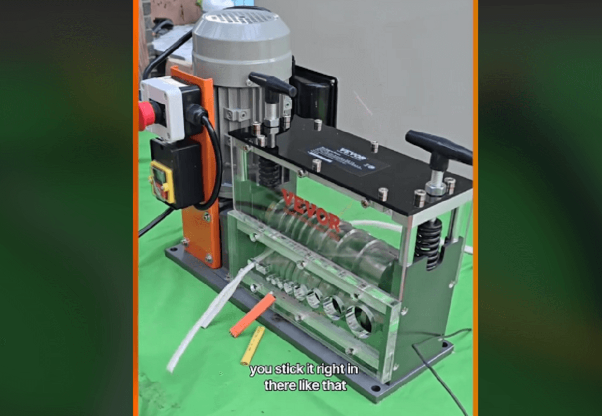 VEVOR Automatische Abisoliermaschine zum Recycling von Kupfer - VEVOR Blog