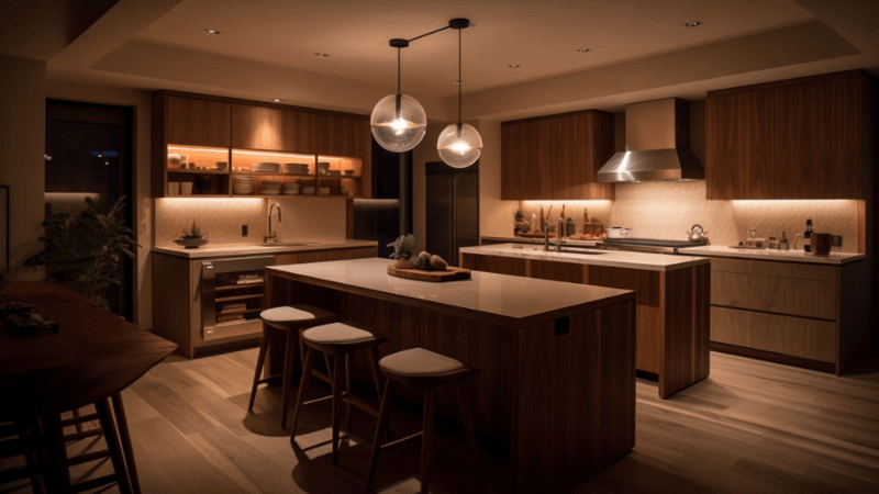 Kitchen hanging island lights