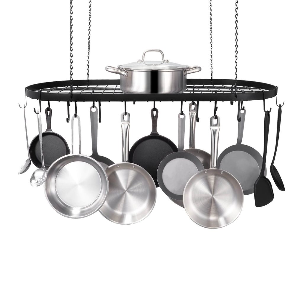Ceiling pot rack