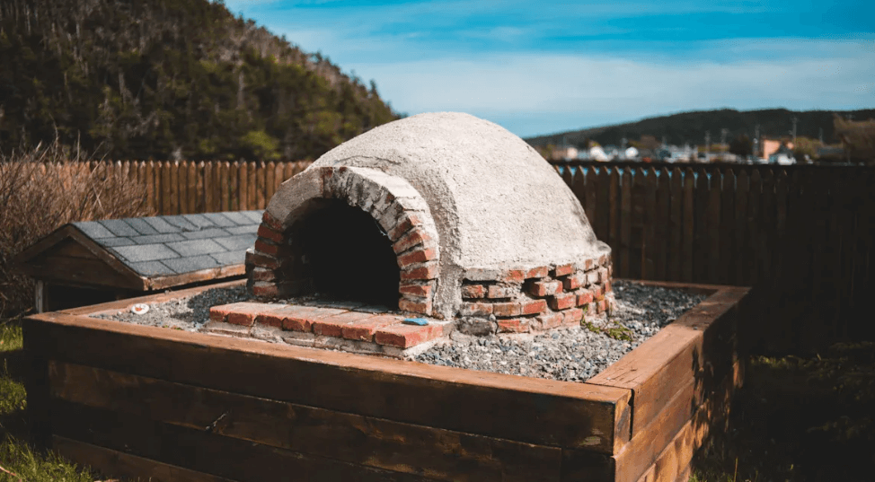 outdoor pizza fire oven